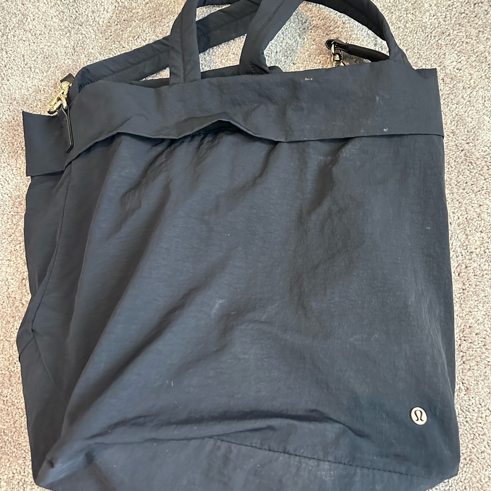 Black Lululemon Tote Bag